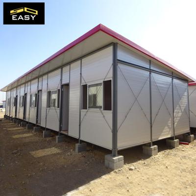 instalación rápida estructura de acero prefabricada k casa con baño