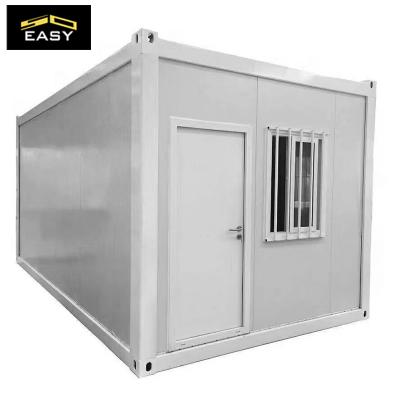 Venta caliente prefabricada sándwich panel contenedor casa paquete plano contenedor