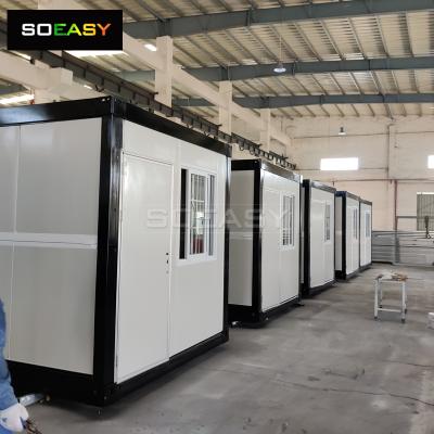 China soeasy 20/40FT estructura de acero modular prefabricada plegable prefabricada contenedor de envío móvil casa
