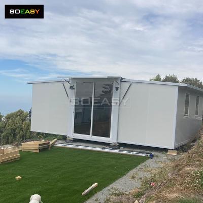 Casa ampliable plegable portátil prefabricada del envase de la villa de lujo los 40ft hogar