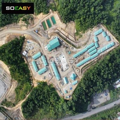 Dormitorio de trabajadores Campo de trabajo Campo minero Sitio de construcción Campo de petróleo y gas