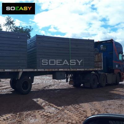 Casa modular prefabricada, construcción, alojamiento, campamento de trabajo, dormitorio