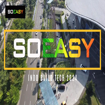 Empresa SOEASY en Indonesia EXPO de tecnología de construcción