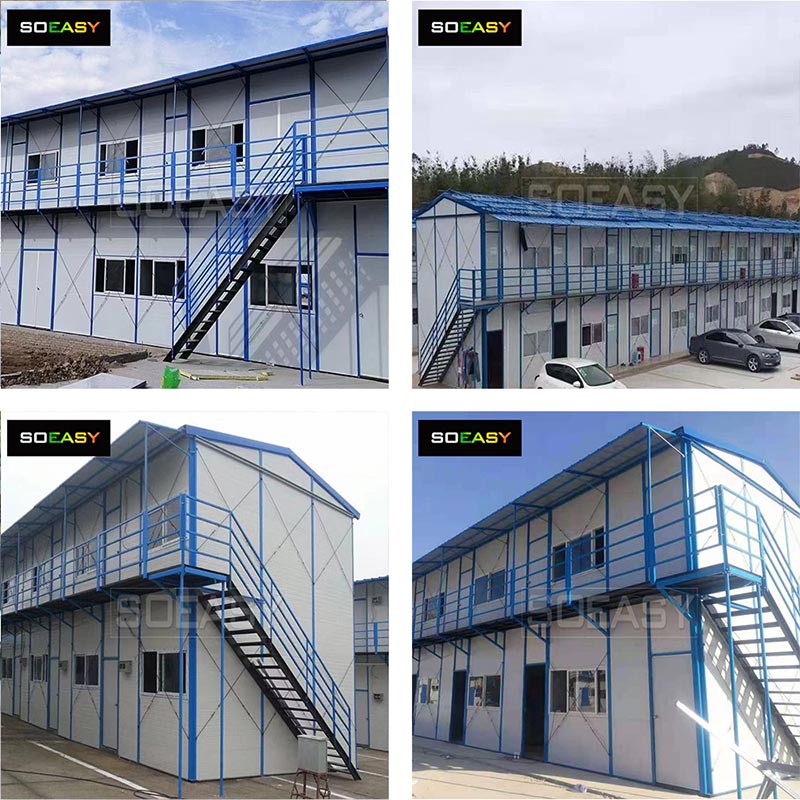 Soluciones de casas prefabricadas SOEASY para alojamiento en campamentos mineros