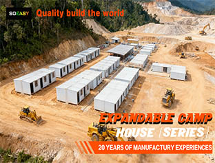 Cómo construir un campamento de construcción con unidades modulares