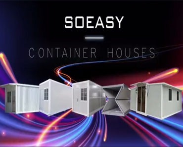  Soyasy Casa contenedor prefabricada fácil y rápida para instalar